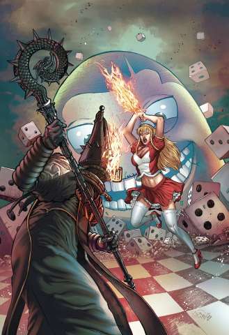 Wonderland: Return to Madness #3 (Pellegrini Cover)