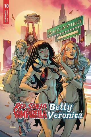 Red Sonja and Vampirella Meet Betty and Veronica #10 (Braga Cover)