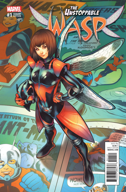 The Unstoppable Wasp #1 (Torque Cover)
