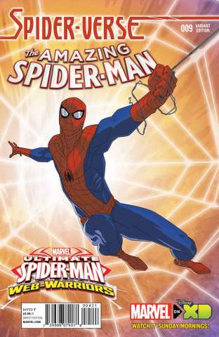 The Amazing Spider-Man #9 (Marvel Animation Spider-Verse Cover)