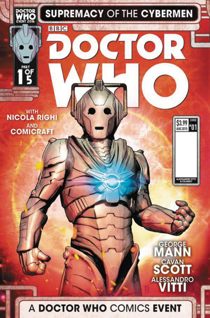 Doctor Who: Supremacy of the Cybermen #1 (Listran Cover)