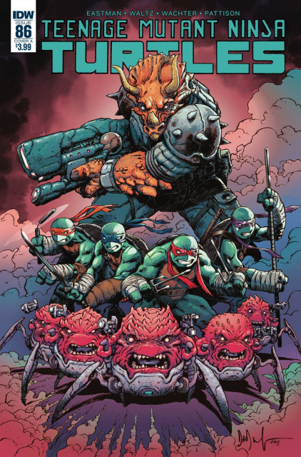 Teenage Mutant Ninja Turtles #86 (Wachter Cover)