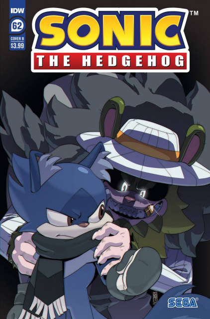 Sonic the Hedgehog #62 (Jampole Cover)