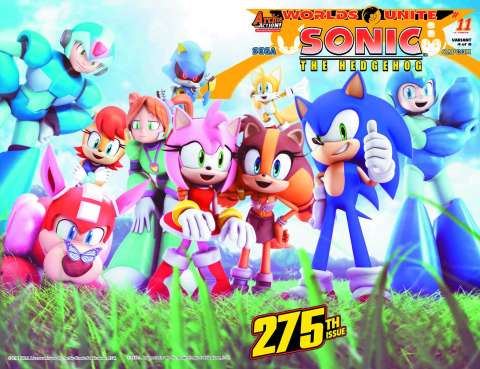 Sonic the Hedgehog #275 (Knight Wraparound Cover)