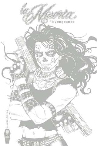 La Muerta: Vengeance #1 (Free Ortiz 10 Copy Cover)