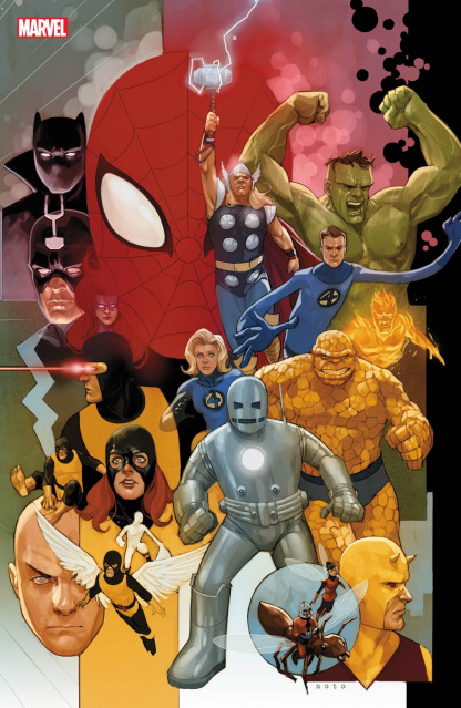 Avengers #12 (Noto Marvel 80th Anniversary Cover)