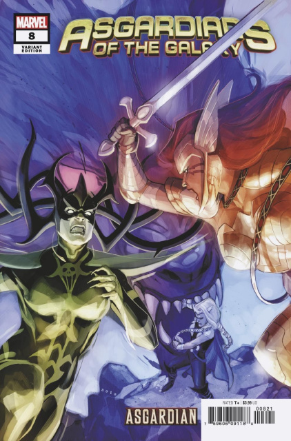Asgardians of the Galaxy #8 (Noto Asgardian Cover)