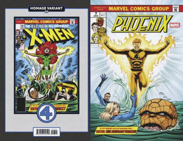 Phoenix #7 (Corin Howell Fantastic Four Homage Cover)