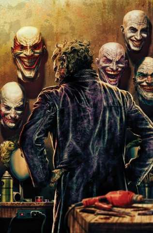 The Joker: The Man Who Stopped Laughing #5 (Lee Bermejo Cover)