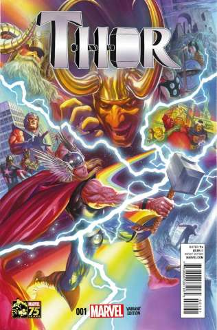 Thor #1 (Ross 75th Anniversary Cover)