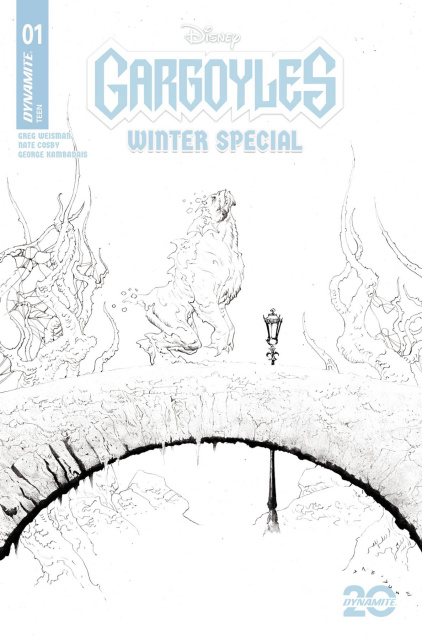 Gargoyles Winter Special #1 (10 Copy Lee Line Art Cover)