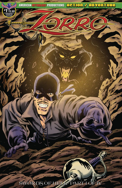 Zorro: Swords of Hell #1 (Gallant Demon Fury Cover)