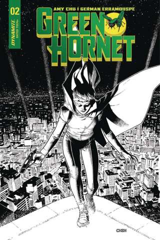 Green Hornet #2 (20 Chen B&W Cover)
