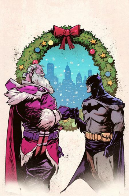 Batman / Santa Claus: The Silent Knight Returns #2 (1:25 Sanford Greene Card Stock Cover)