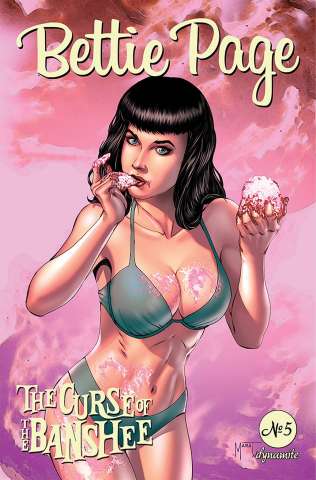 Bettie Page and The Curse of the Banshee #5 (Mychaels Cover)