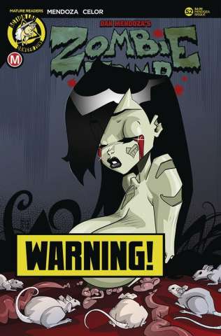 Zombie Tramp #52 (Mendoza Risque Cover)