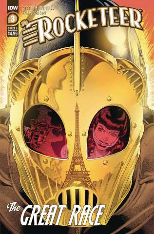 The Rocketeer: The Great Race #3 (Gabriel Rodriguez Cover)