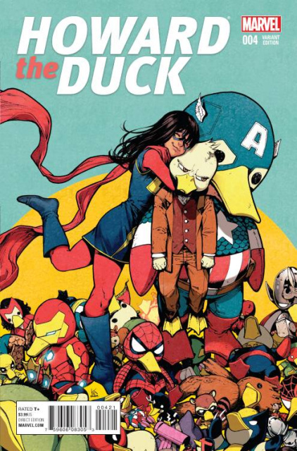 Howard the Duck #4 (Shirahama Cover)