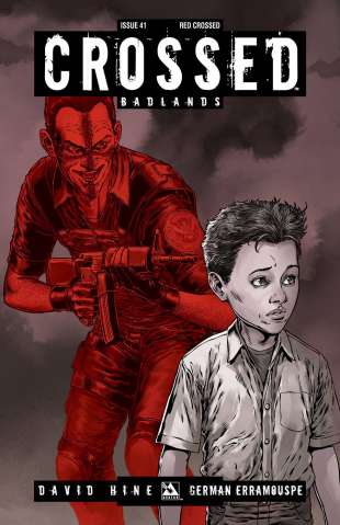 Crossed: Badlands #41 (Red Crossed Cover)