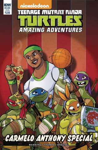 Teenage Mutant Ninja Turtles: Amazing Adventures Carmelo Anthony Special (Subscription Cover)