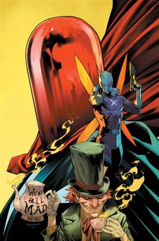 Gotham City Villains: Anniversary Giant #1 (Dan Mora Hatter Moth Red Hood Card Stock Cover)