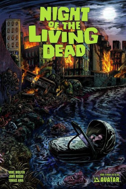 Night of the Living Dead #4 (Wrap Cover)