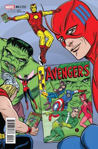Avengers #4.1 (Allred Cover)