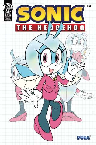 Sonic the Hedgehog Annual 2019 (Hernandez Cover)