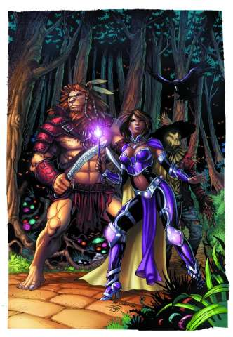 Grimm Fairy Tales: The Warlord of Oz #3 (Ortiz Cover)