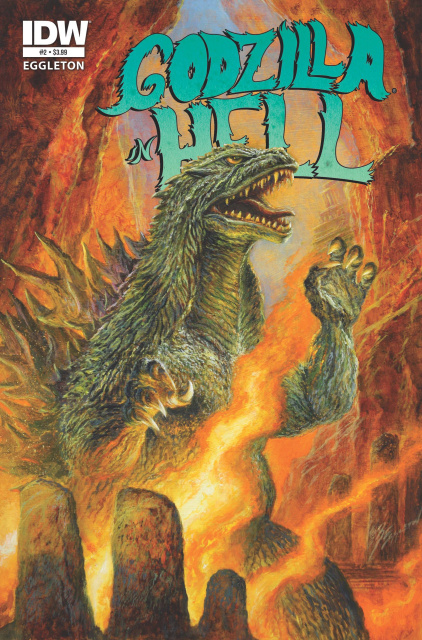 Godzilla in Hell #2 (2nd Printing)