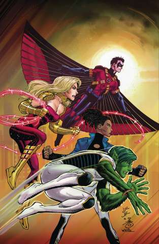 Teen Titans #19 (Romita Cover)