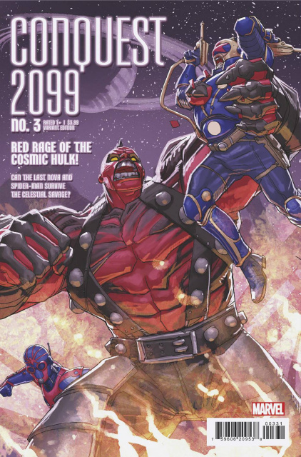 Conquest 2099 #3 (Pete Woods Cover)