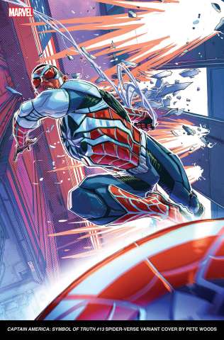 Captain America: Symbol of Truth #13 (Pete Woods Spider-Verse Cover)