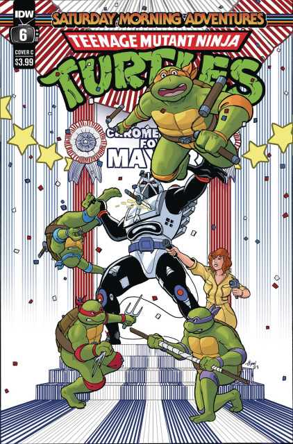 Teenage Mutant Ninja Turtles: Saturday Morning Adventures #6 (Hymel Cover)