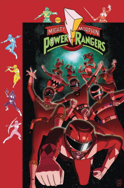 Mighty Morphin Power Rangers #31 (Subscription Gibson Cover)
