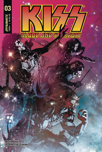 KISS: Blood and Stardust #3 (Sayger Cover)