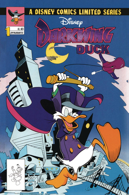 Darkwing Duck #1 (Facsimile Purple Foil Logo Cover)