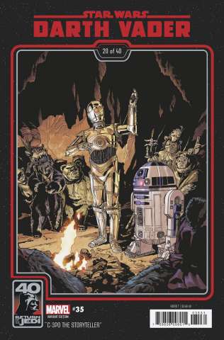 Star Wars: Darth Vader #35 (Return of the Jedi 40th Anniversary Cover)
