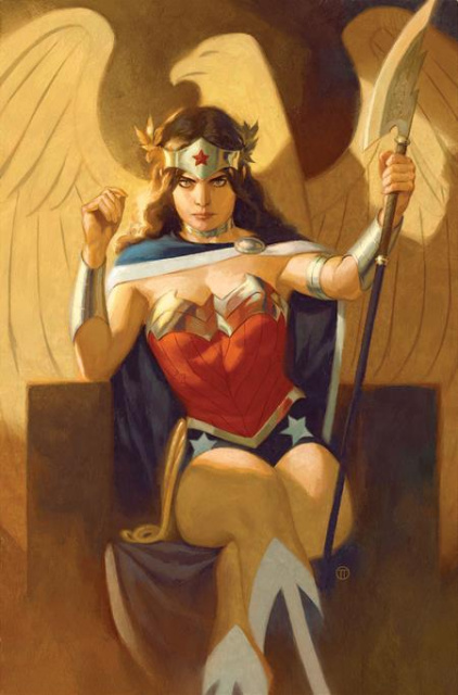 Wonder Woman #10 (Julian Totino Tedesco Card Stock Cover)