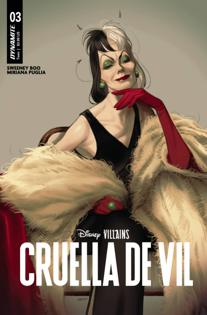 Disney Villains: Cruella De Vil #3 (Sway Cover)