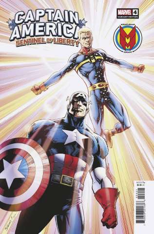 Captain America: Sentinel of Liberty #4 (Bagley Miracleman Cover)