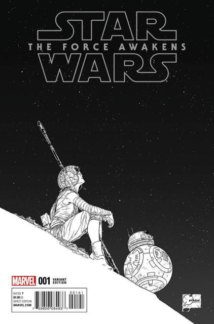 Star Wars: The Force Awakens #1 (Quesada Sketch Cover)