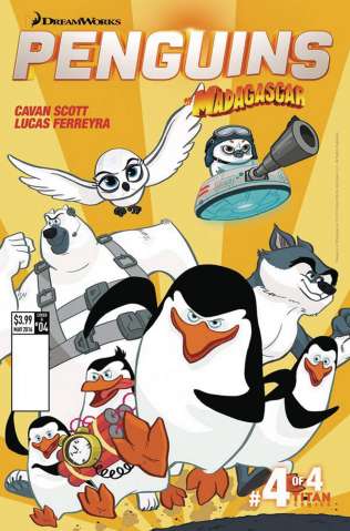 Penguins of Madagascar: The Elitest of the Elite #4 (Cover B)