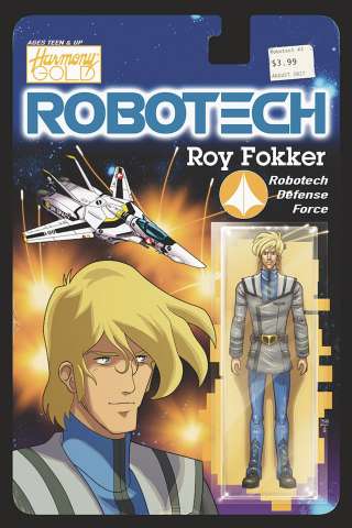 Robotech #4 (Action Figure Cover)