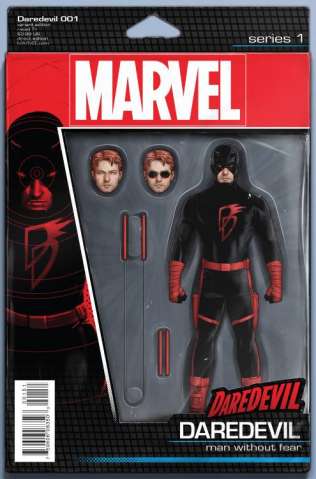 Daredevil #1 (Christopher Action Figure Cover)