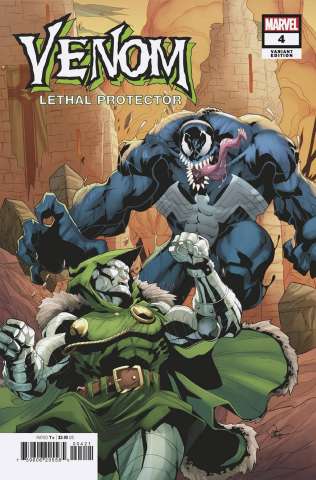 Venom: Lethal Protector II #4 (Logan Lubera Cover)