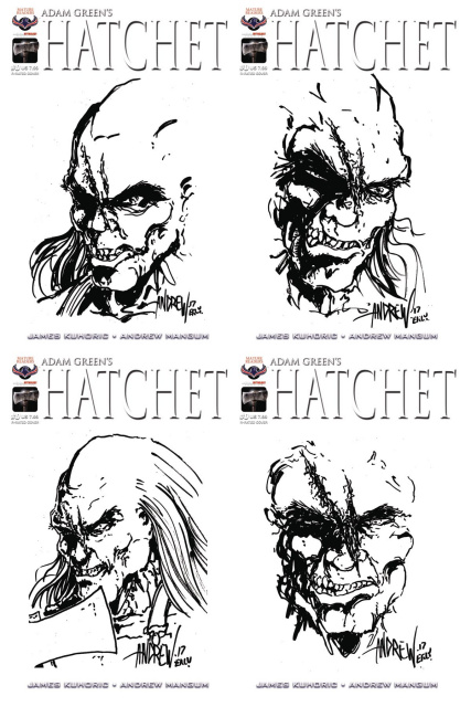 Hatchet #0 (Hand Drawn Sketch Cover)