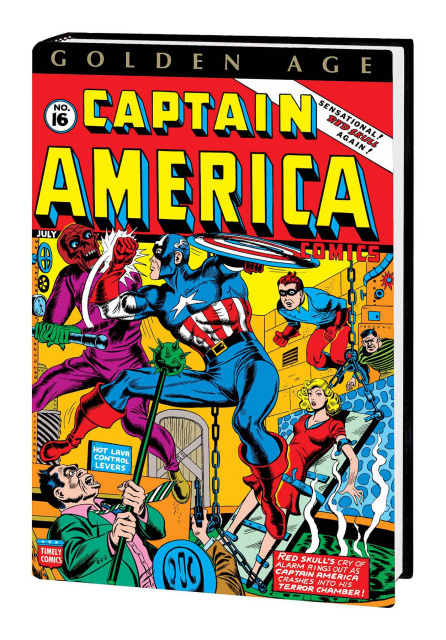 Golden Age Captain America Vol. 2 (Omnibus Avison Cover)
