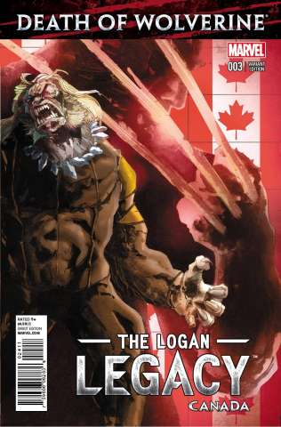 Death of Wolverine: The Logan Legacy #3 (Canada Cover)
