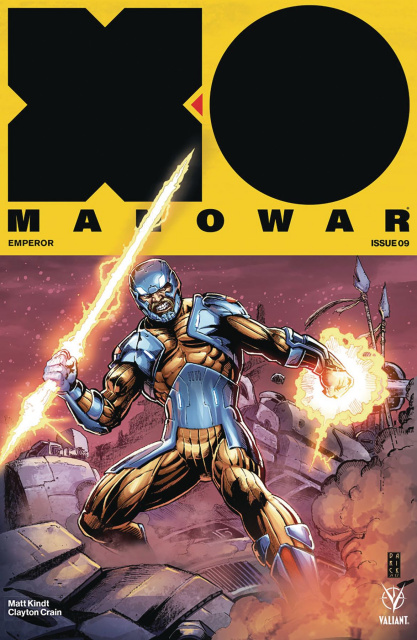X-O Manowar #9 (50 Copy Icon Robertson Cover)